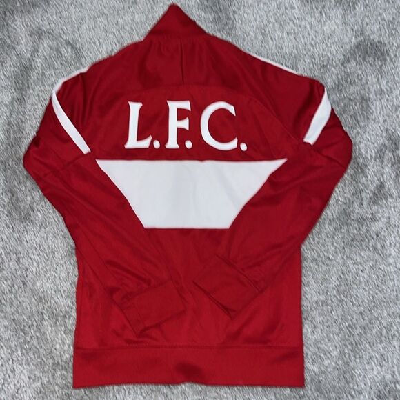 Kids Youth Liverpool LFC Football Soccer Club ⚽️ Warm up Track Jacket S AXA - Picture 3 of 3
